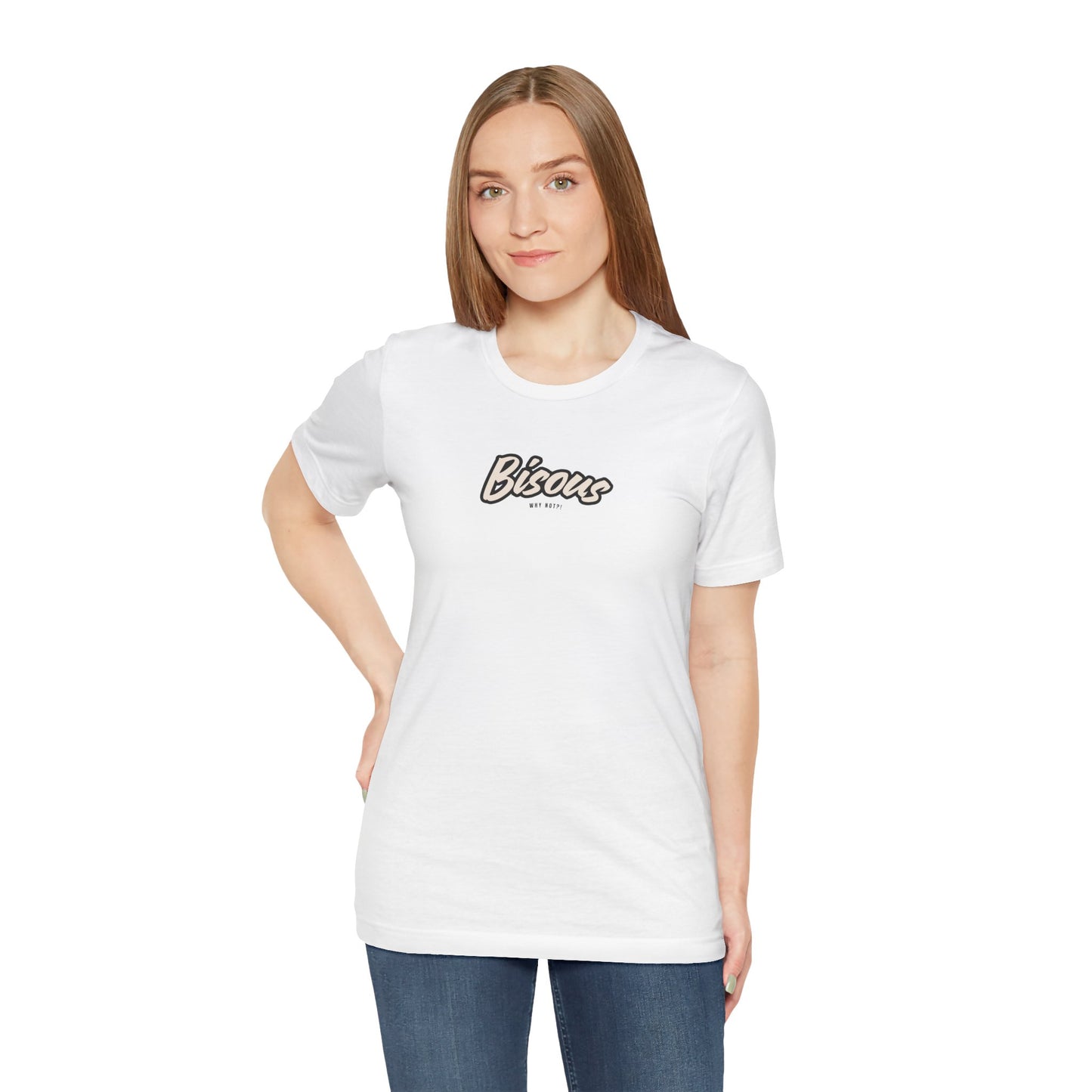 BISOUS - Kisses Ladies Tee, French Preppy