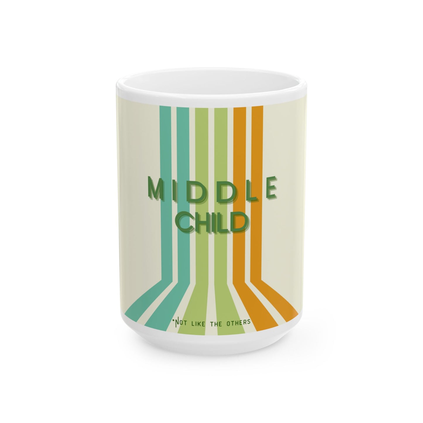 Middle Child, not like the others, Vintage Mug