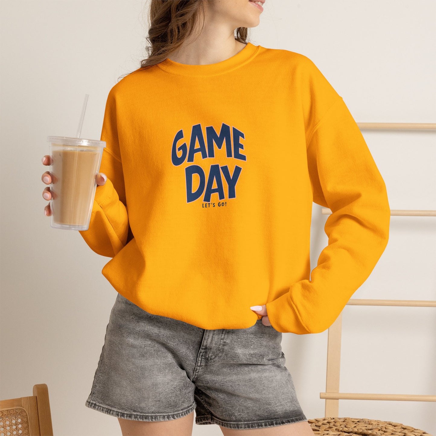 Ladies Game Day Crewneck Sweatshirt