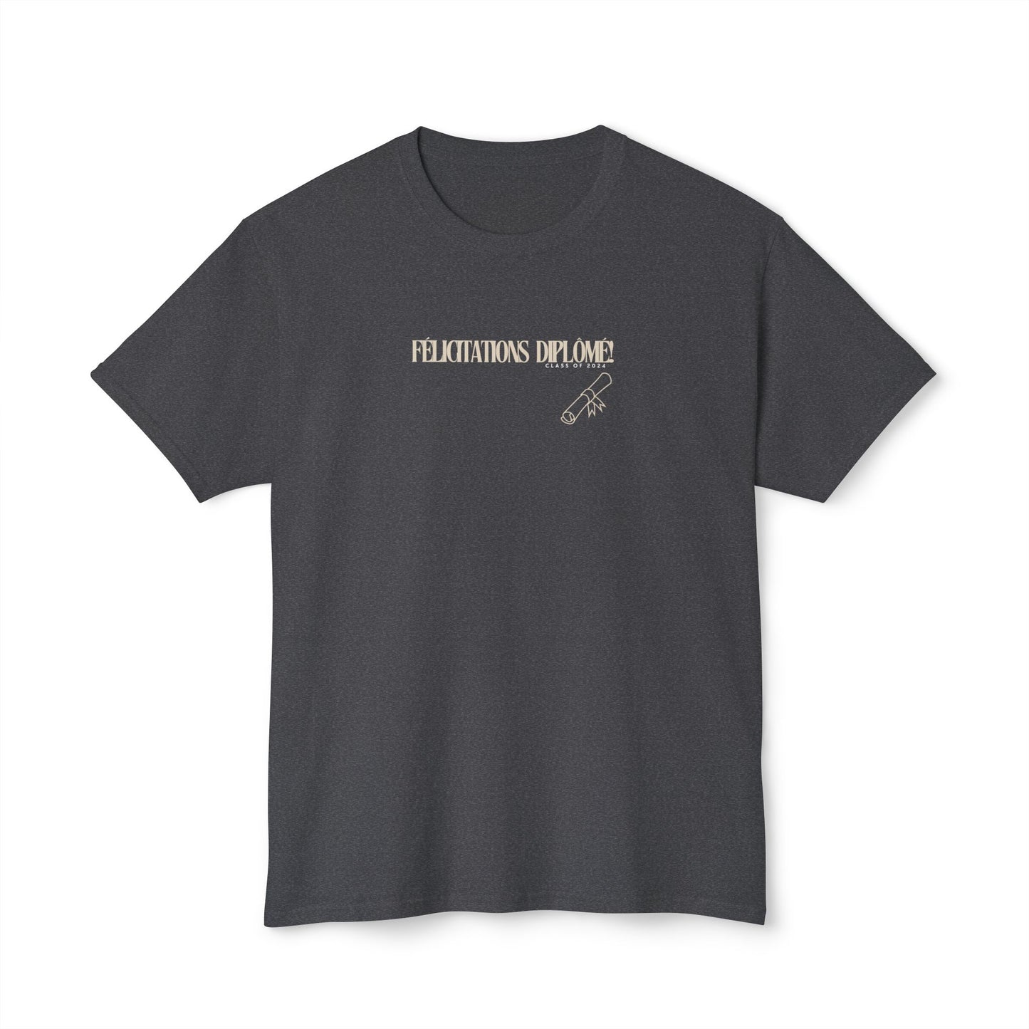 Félicitations diplômé! Class of 2024 Graduation Shirt | BEIGE Unisex