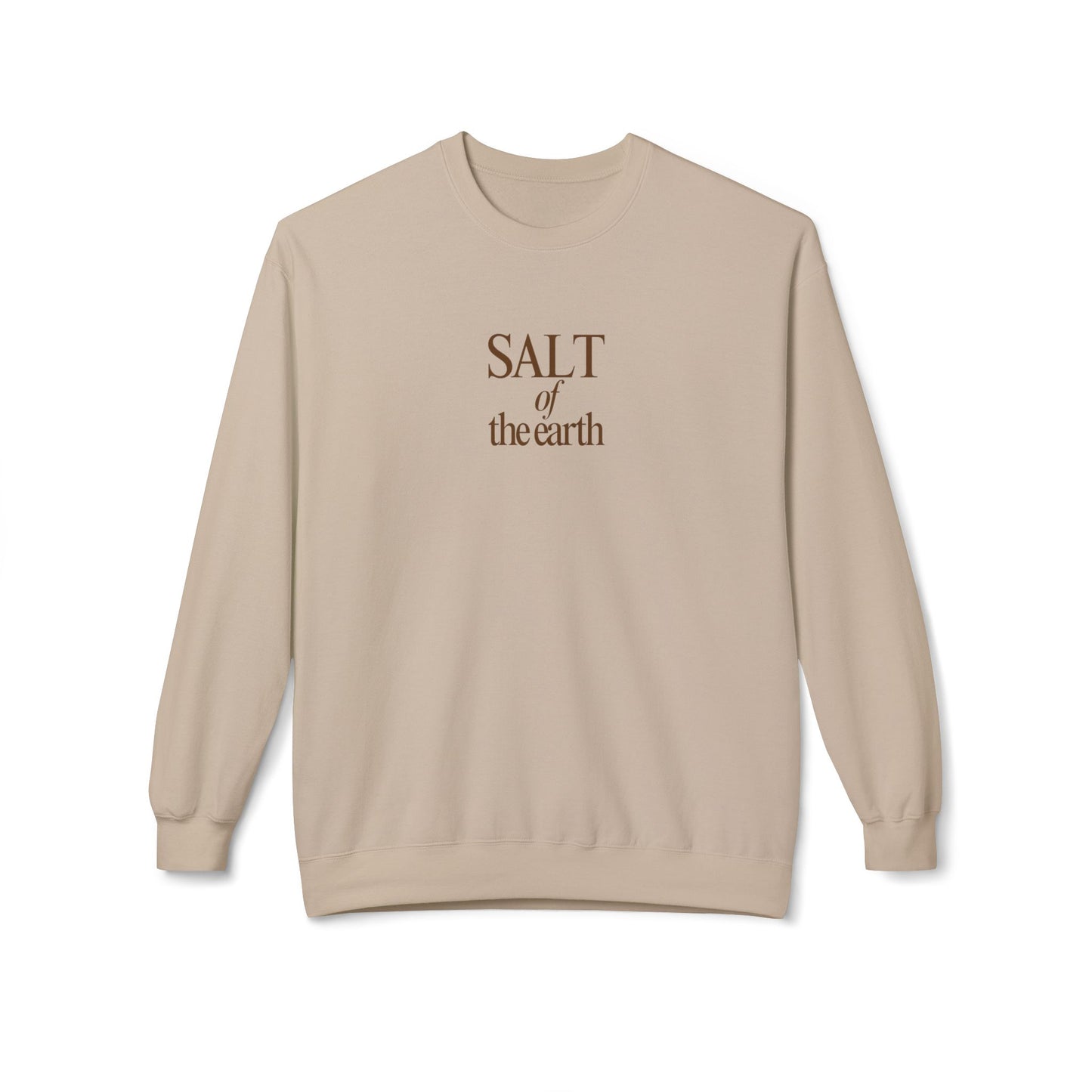 "Salt of the Earth" Cozy Fleece Jumper