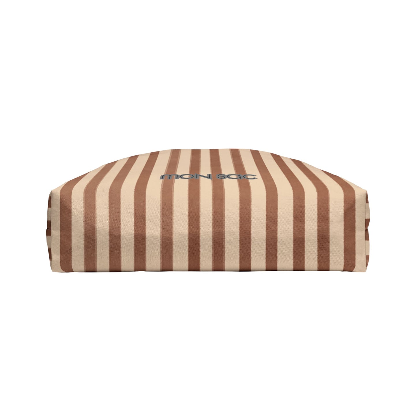 Mon Sac Oversized Tote Bag — Chic Beige- Brown Weekend Travel Bag