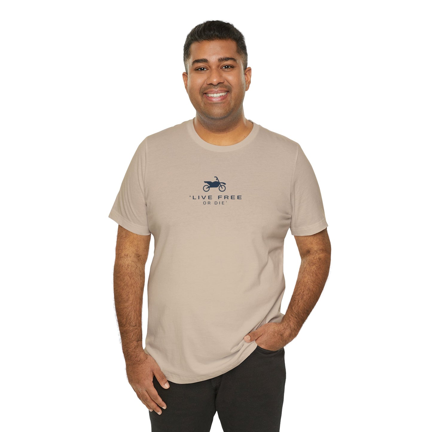 Adventure Quote Unisex Tee - Live Free or Die