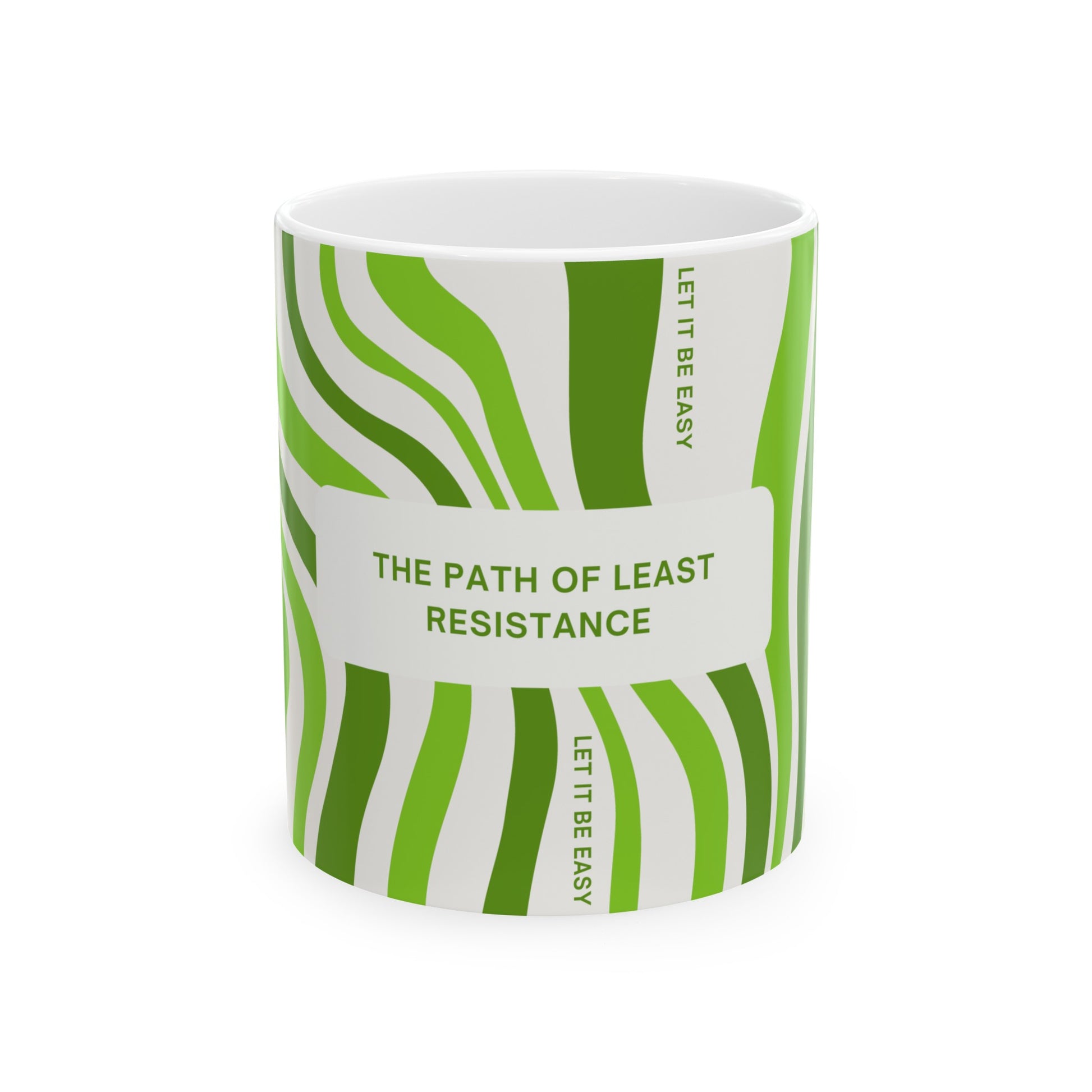 Path of Least Resistance Mug, Green 