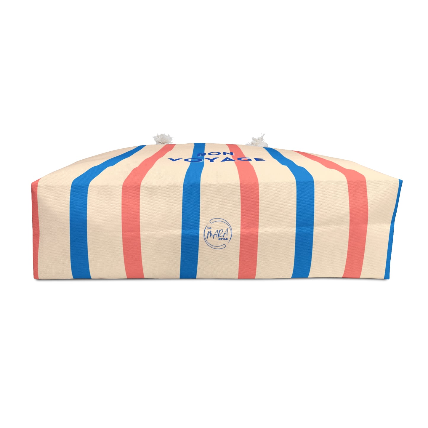 French Nautical Weekender Bag, Bon Voyage