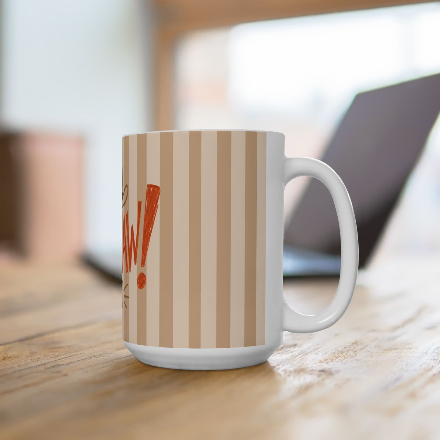 YEEHAW Coffee Mug, Tan | Cowgirl Style Mug