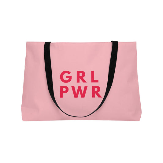 Girl Power Large tote, PINK