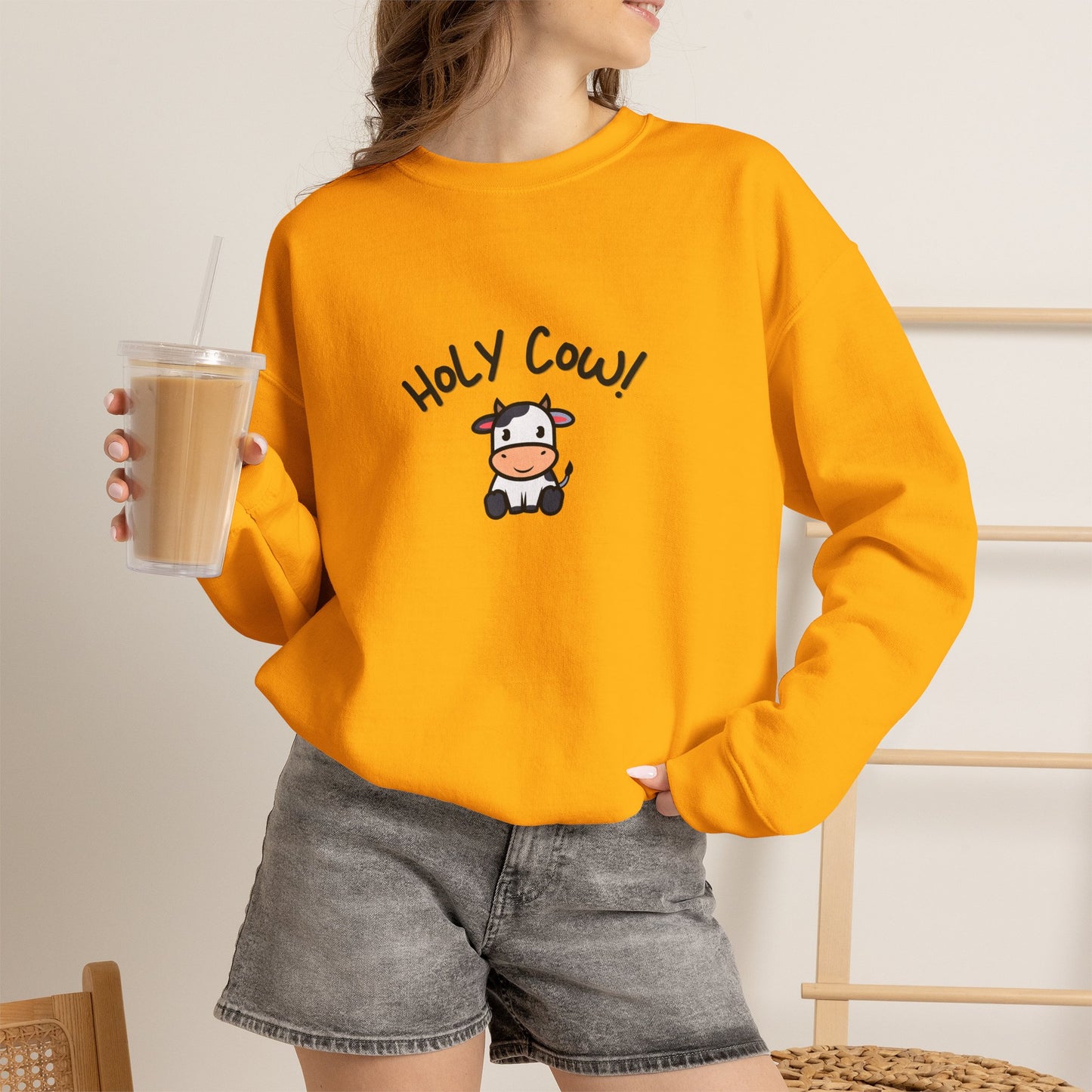 Holy Cow! Cute Sweatshirt