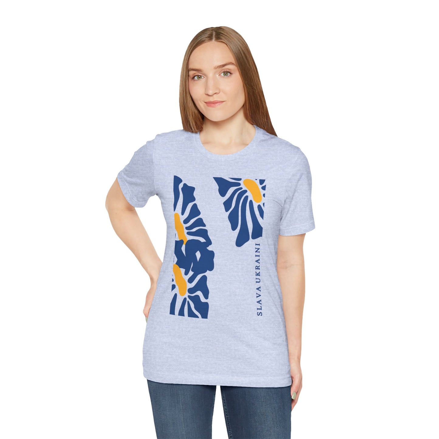 SLAVA UKRAINI Sunflower Cotton Tee