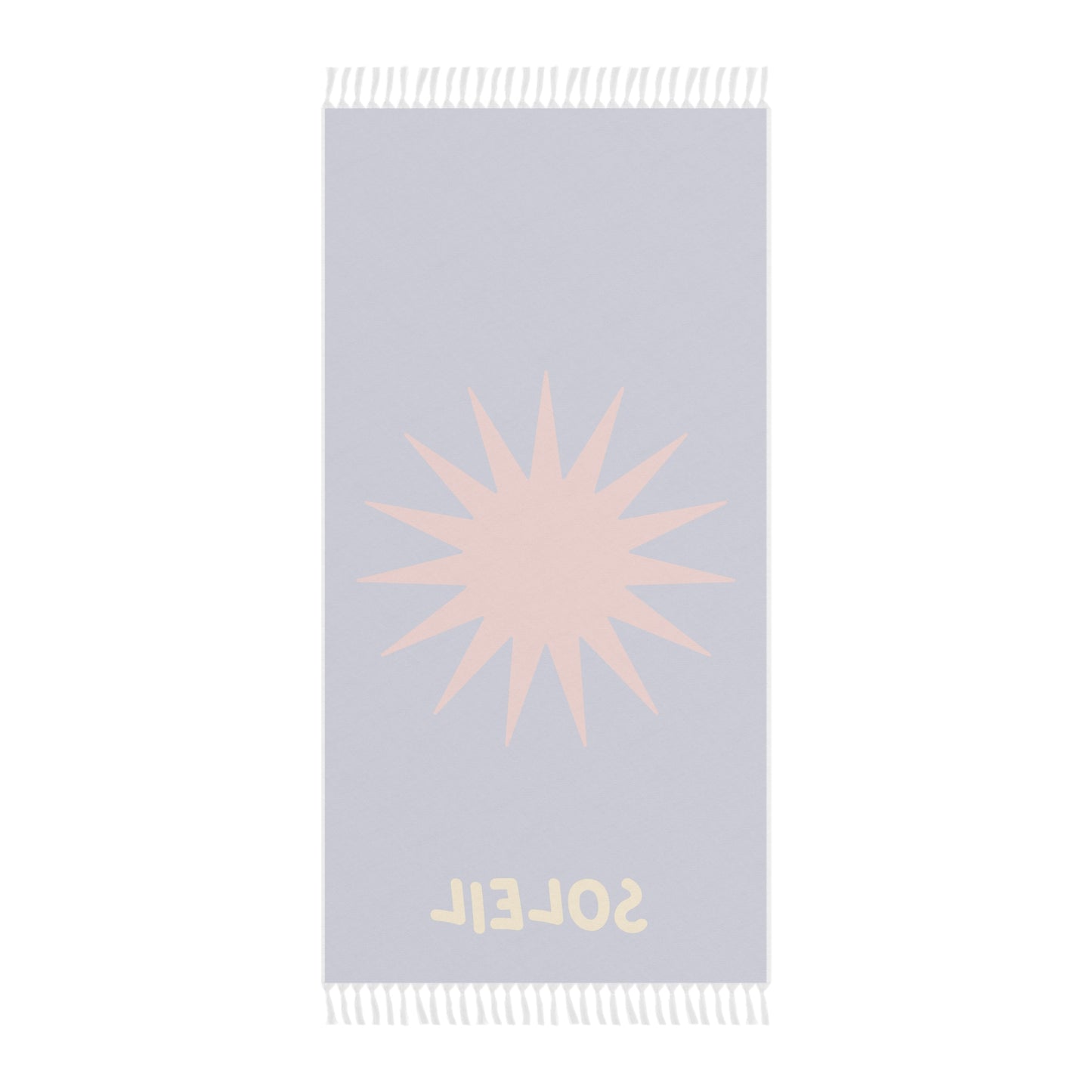 Boho Soleil Colbalt Blue Beach Towel