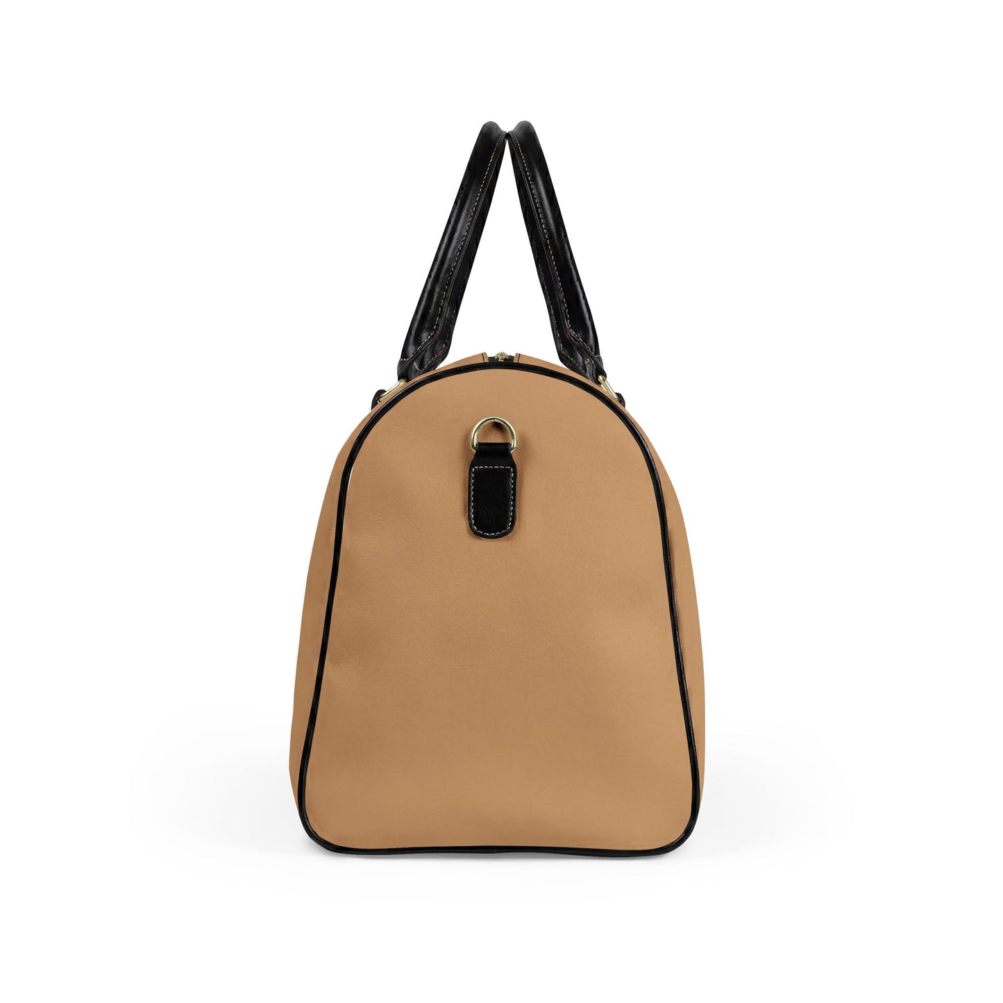 Paris Je T'aime Leather Weekender Bag — NEUTRAL Travel Duffle
