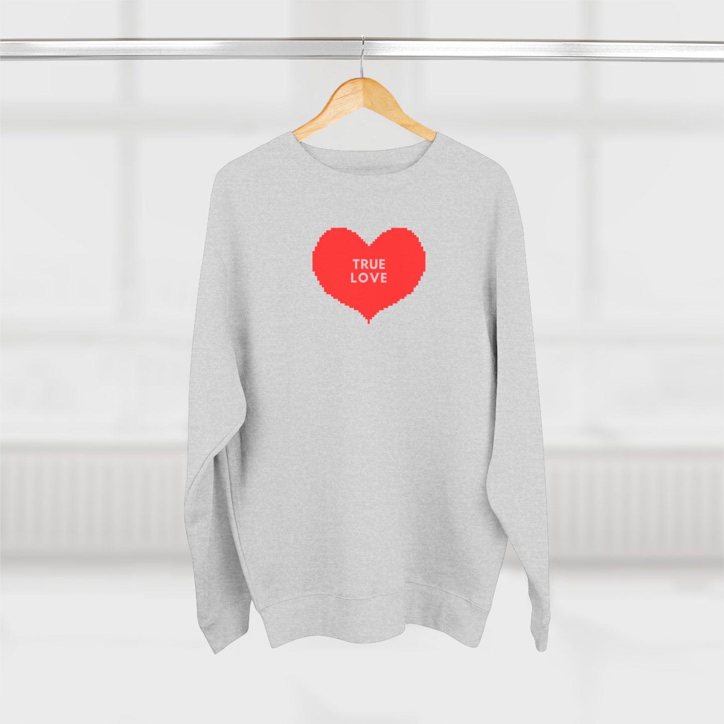 Classic "True Love" Unisex Crewneck Sweatshirt