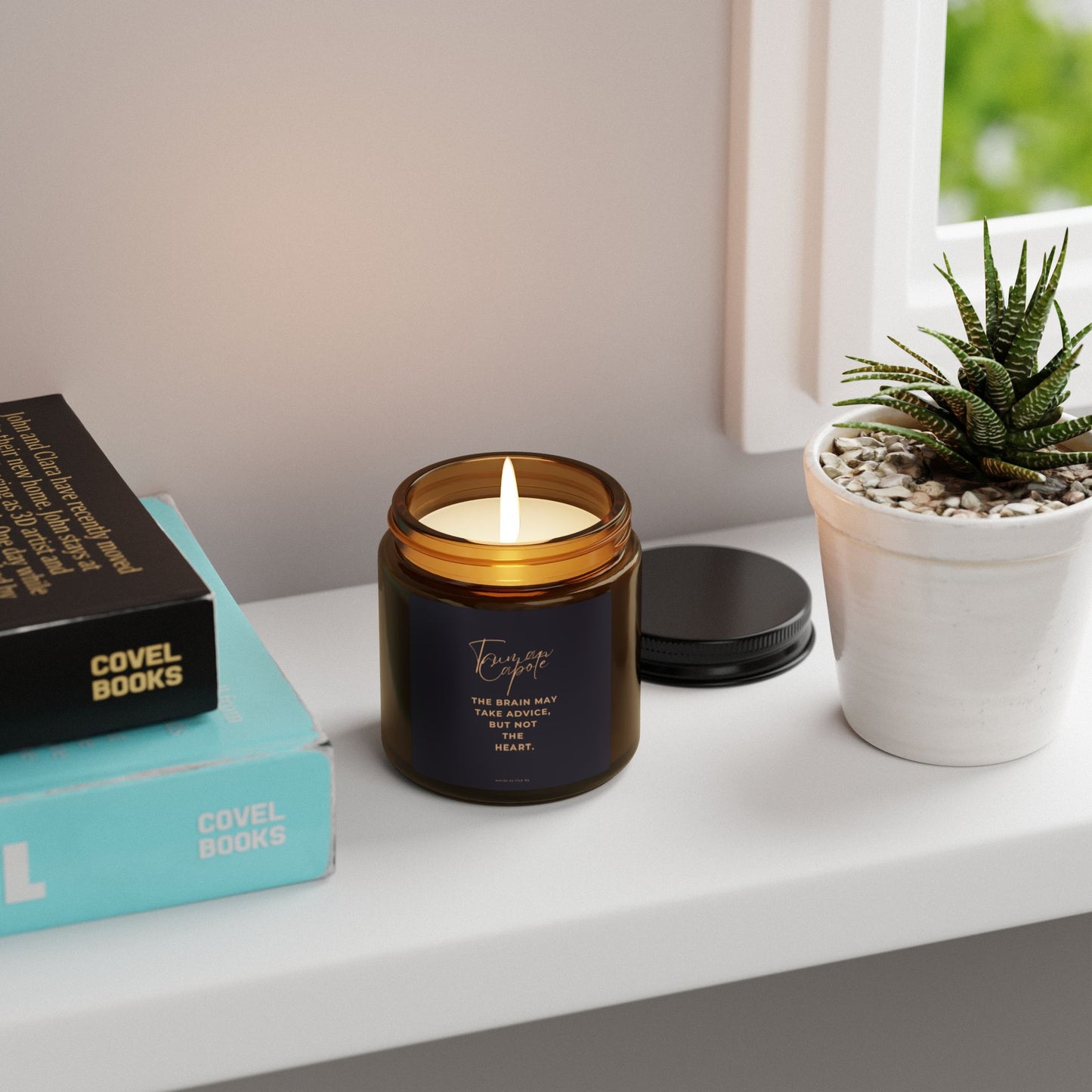 Moody Truman Capote Quote Candle |  Words to Live By