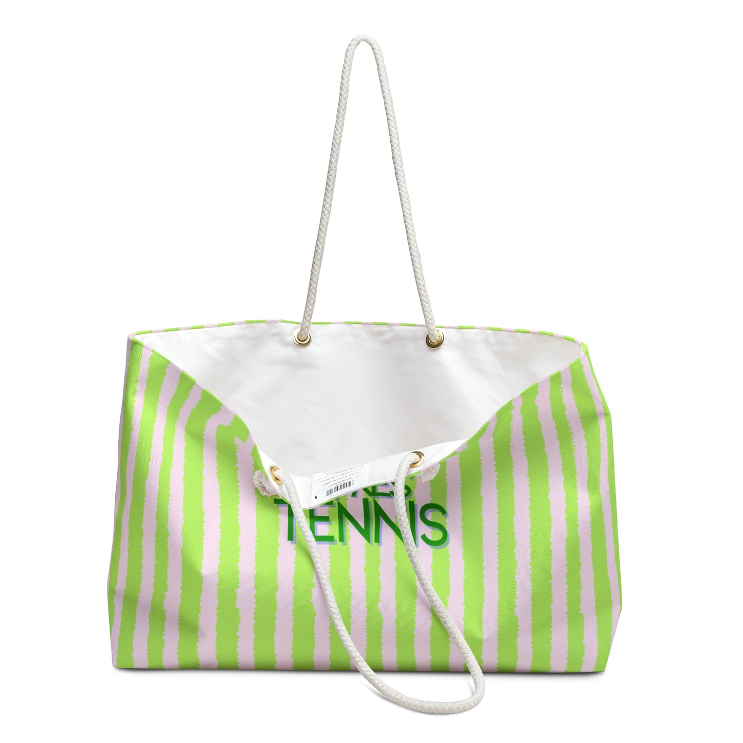Aprés Tennis Oversized Tote Bag, Tennis Green