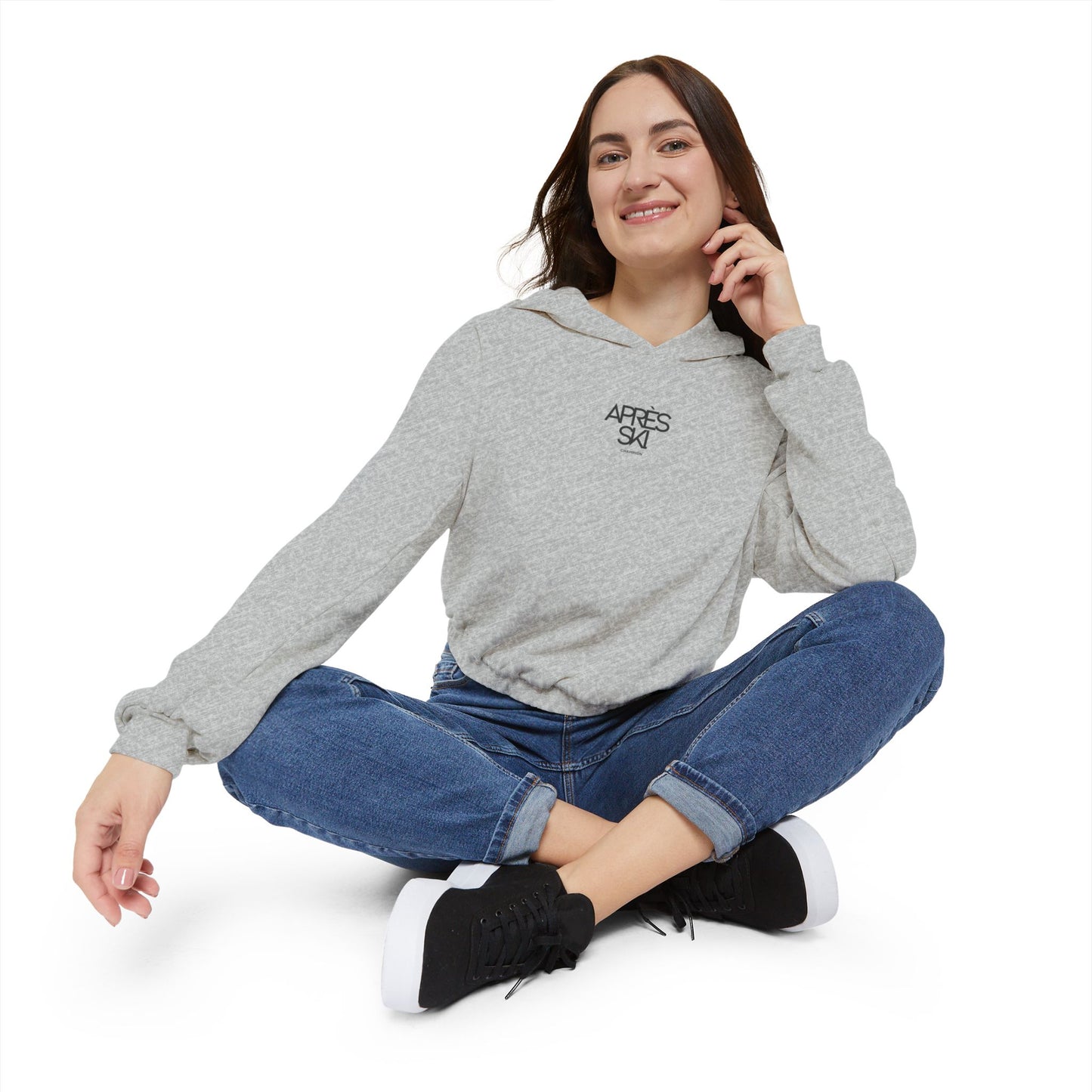 Chic Après-ski Cinched Bottom Hoodie | Ski Apparel