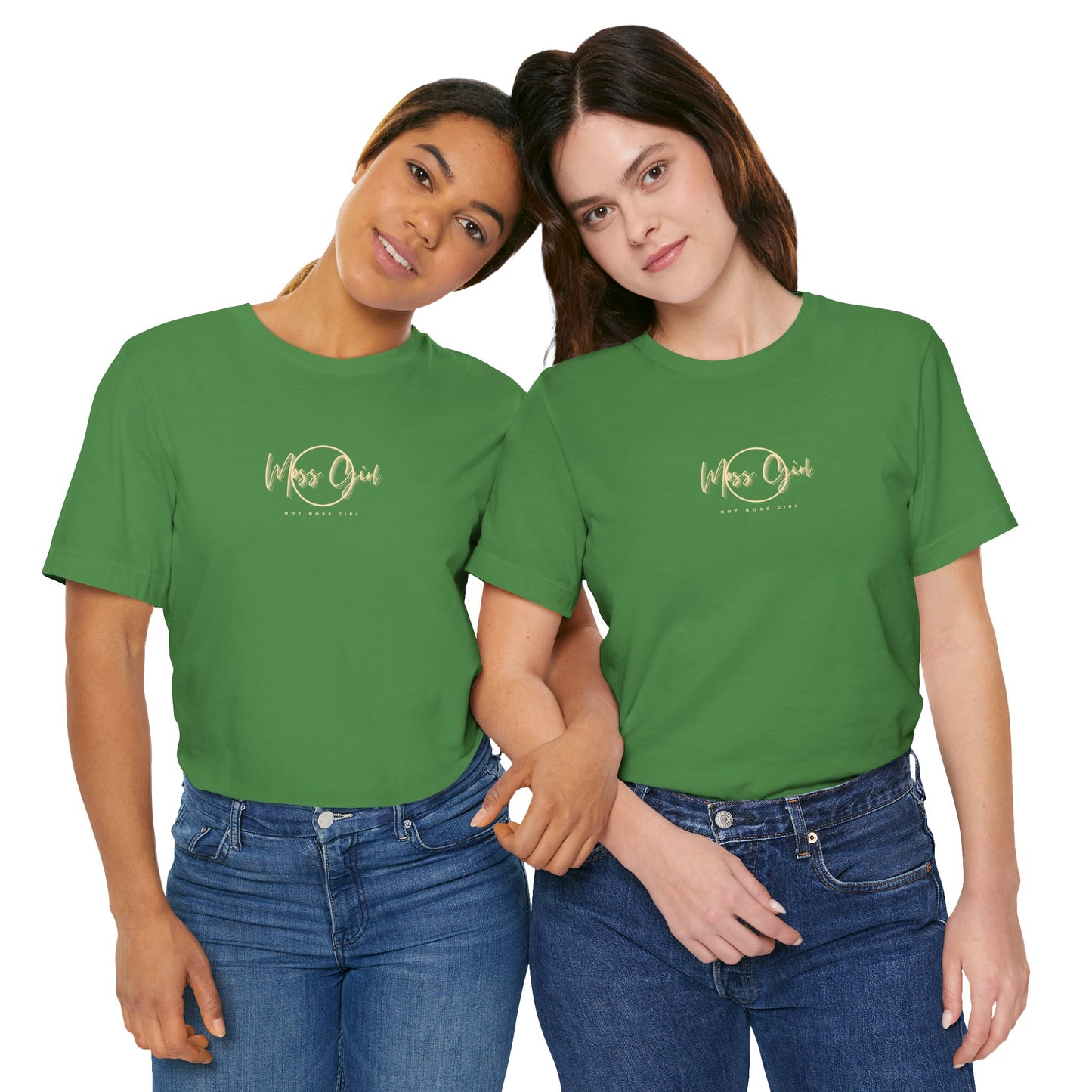 Garden Lover Shirt, Moss Girl, Not Boss Girl Green T-shirt