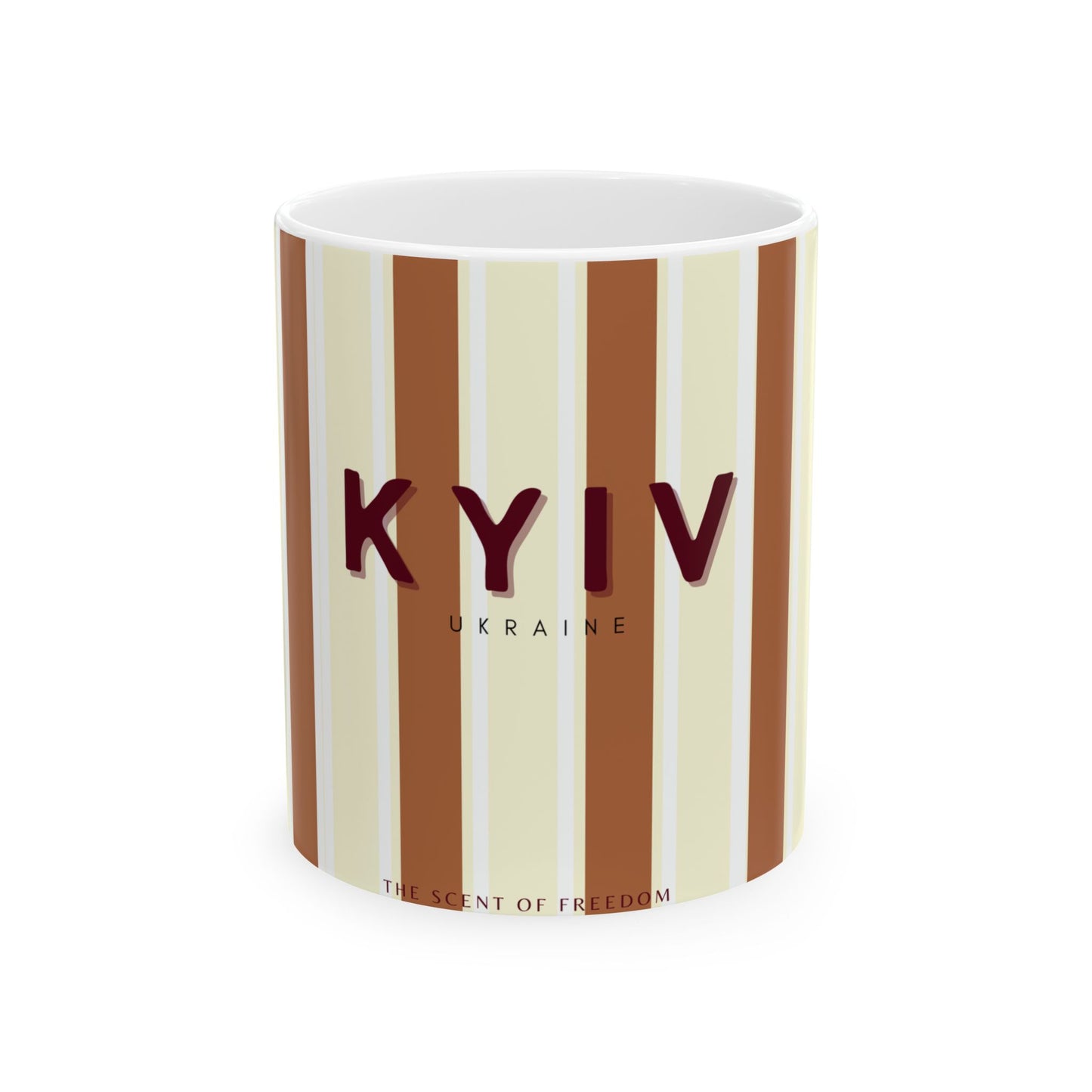 Kyiv, Ukraine, The Scent of Freedom Ceramic Mug