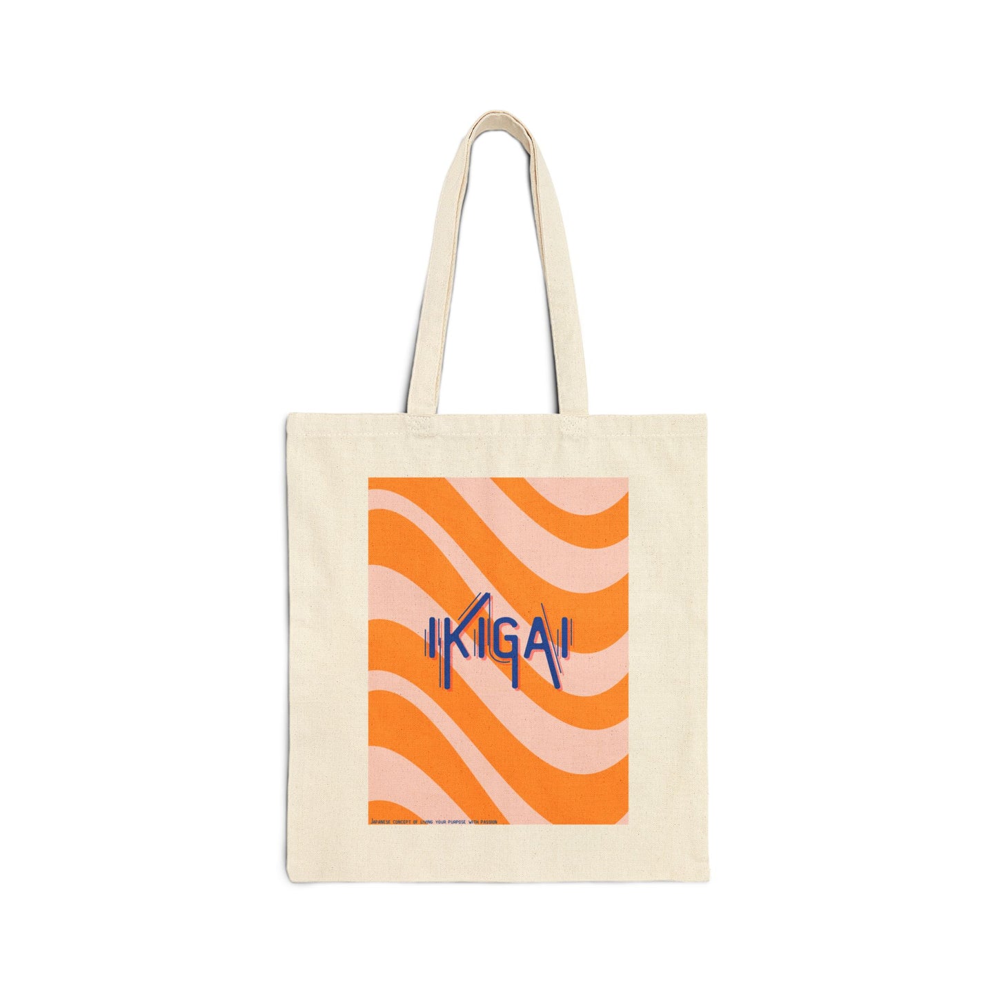 IKIGAI  - Japanese Concept for Life Cotton Tote