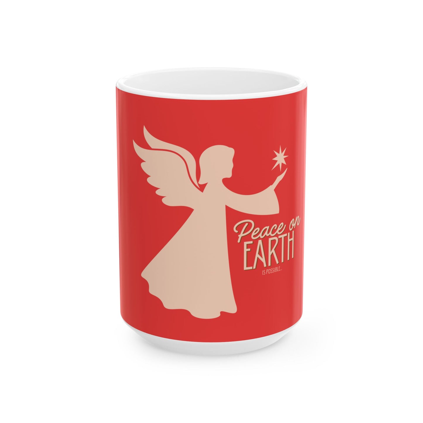Peace on Earth Angel Mug