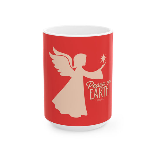 Peace on Earth Angel Mug