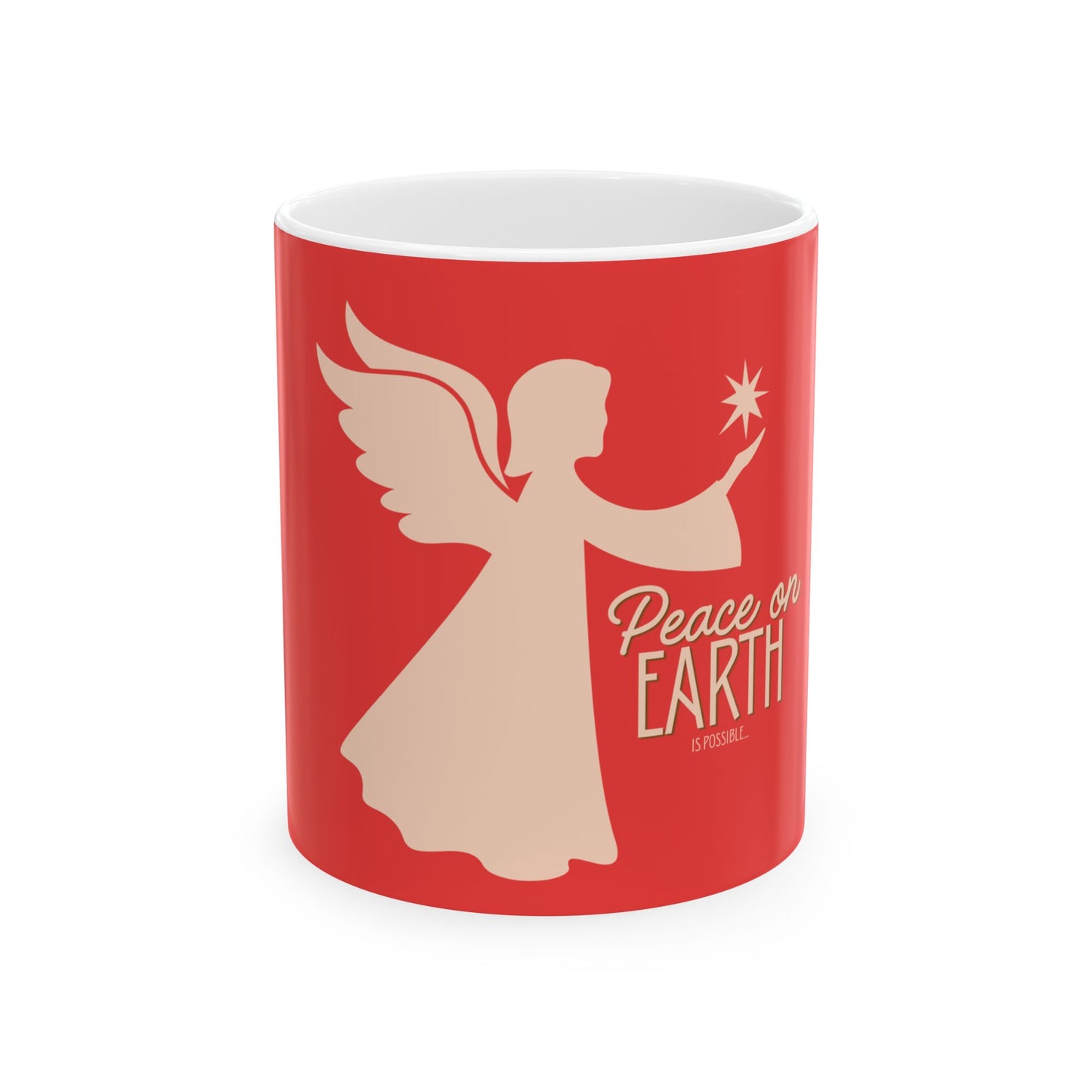 Peace on Earth Angel Mug