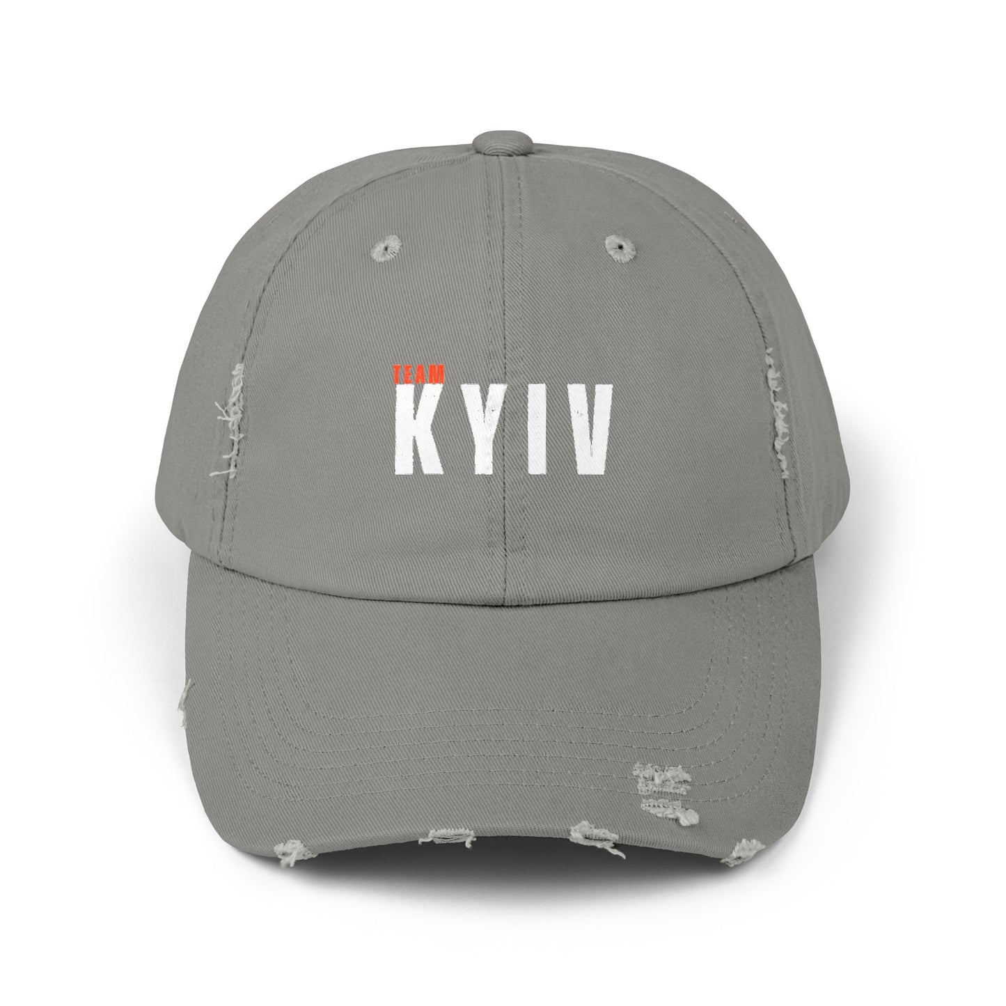 Ukrainian Victory, TEAM KYIV Unisex Distressed Cap