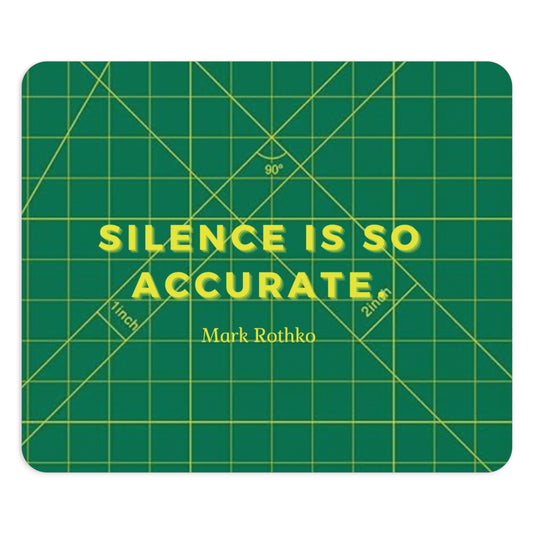 Mark Rothko Quote Mouse Pad