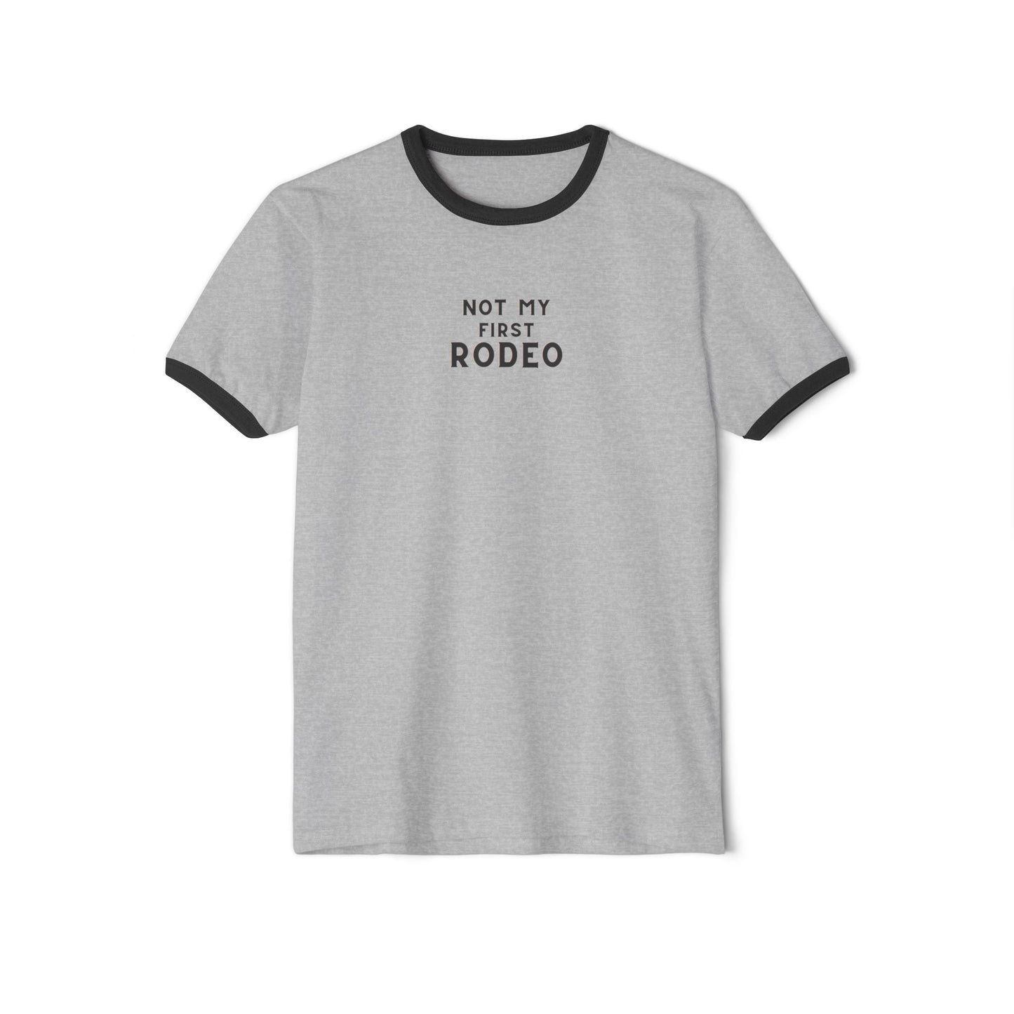 "Not My First Rodeo" Women's Ringer Tee