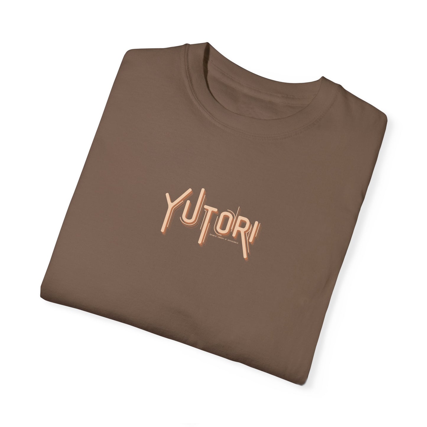 Yutori - Japanese Concept Garment-Dyed T-shirt, Zen Life