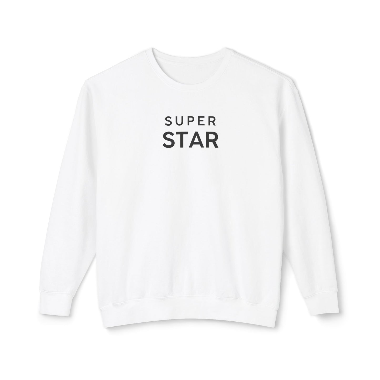 Super Star Ladies Sweatshirt, Comfort Colors