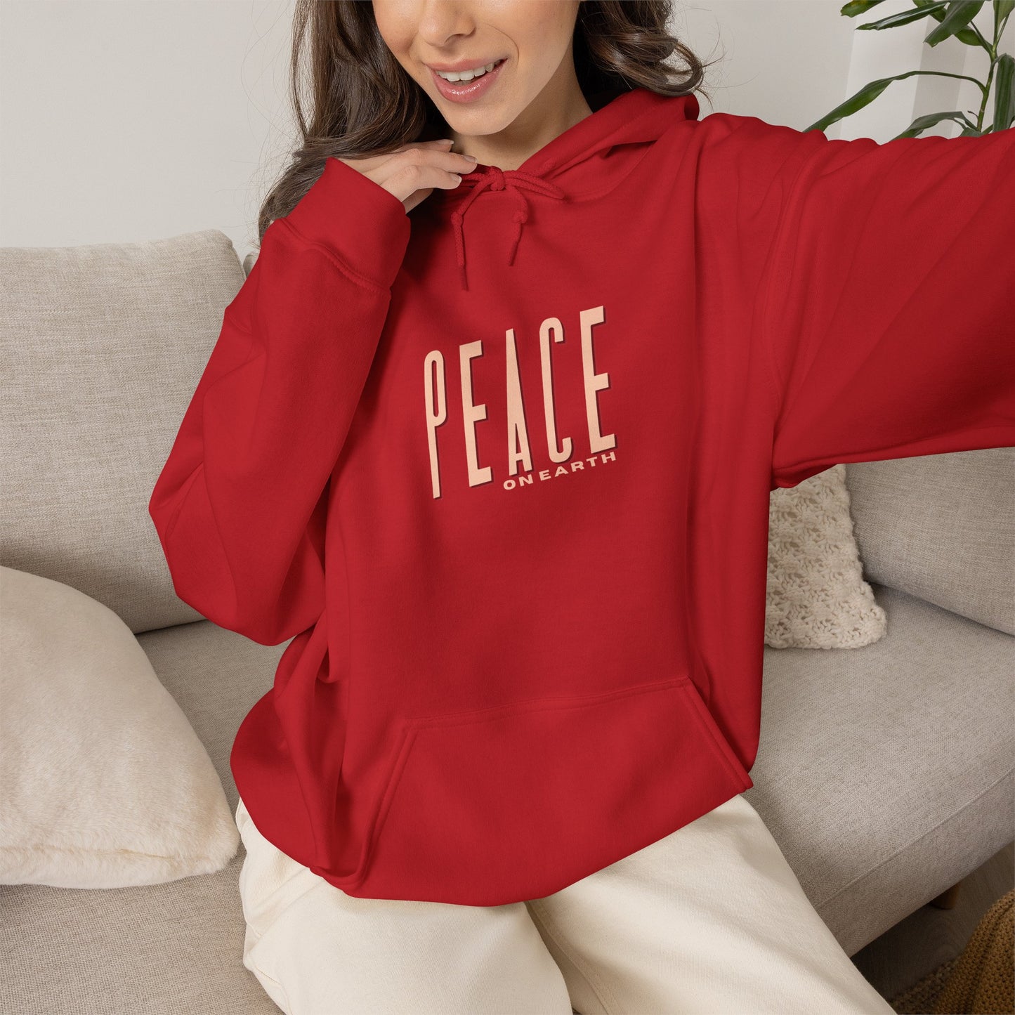 Peace on Earth Holiday Hoodie