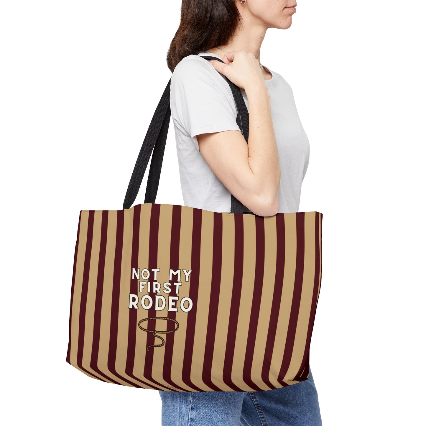 Not My First RODEO Oversized Tote