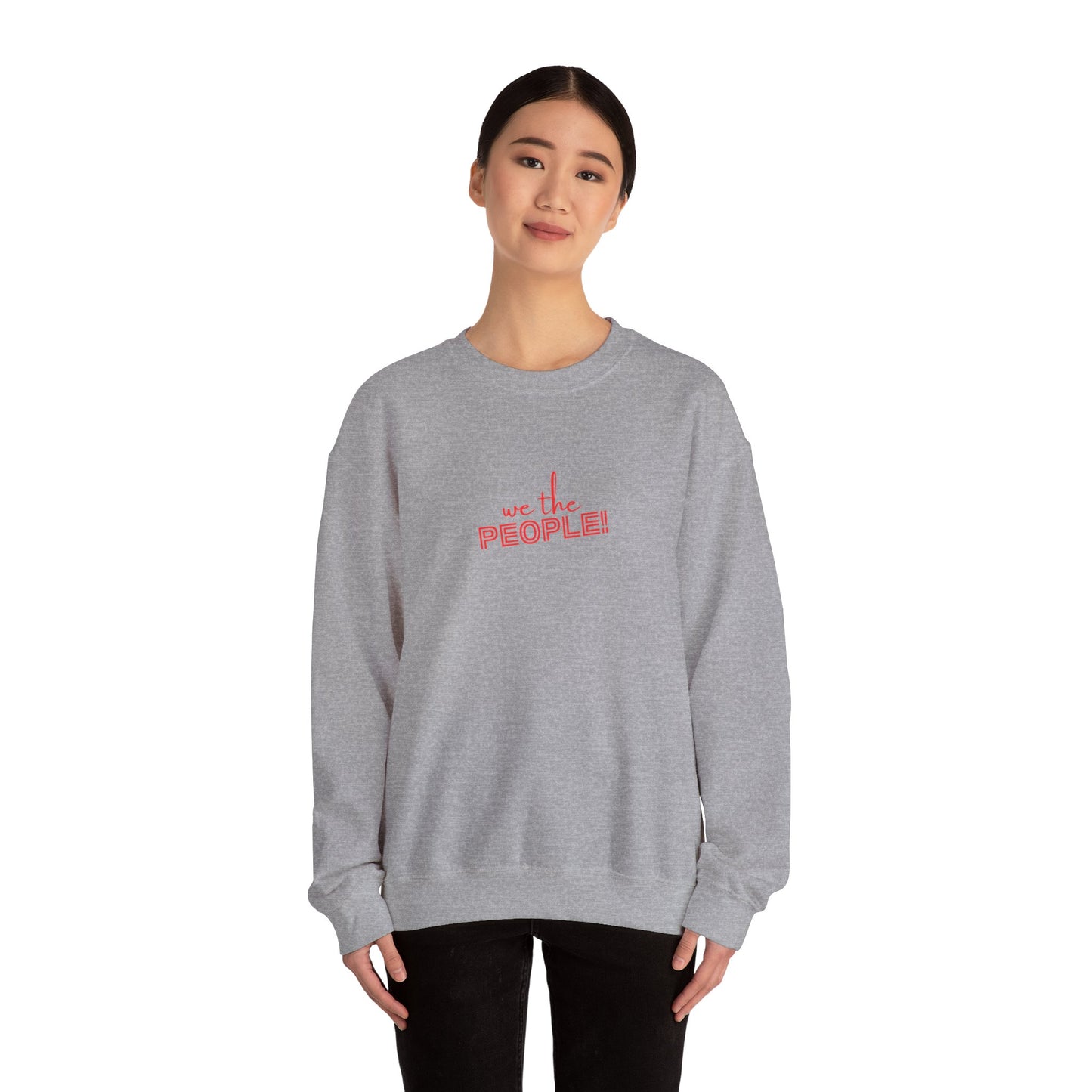 We the PEOPLE crewneck sweatshirt, Grey
