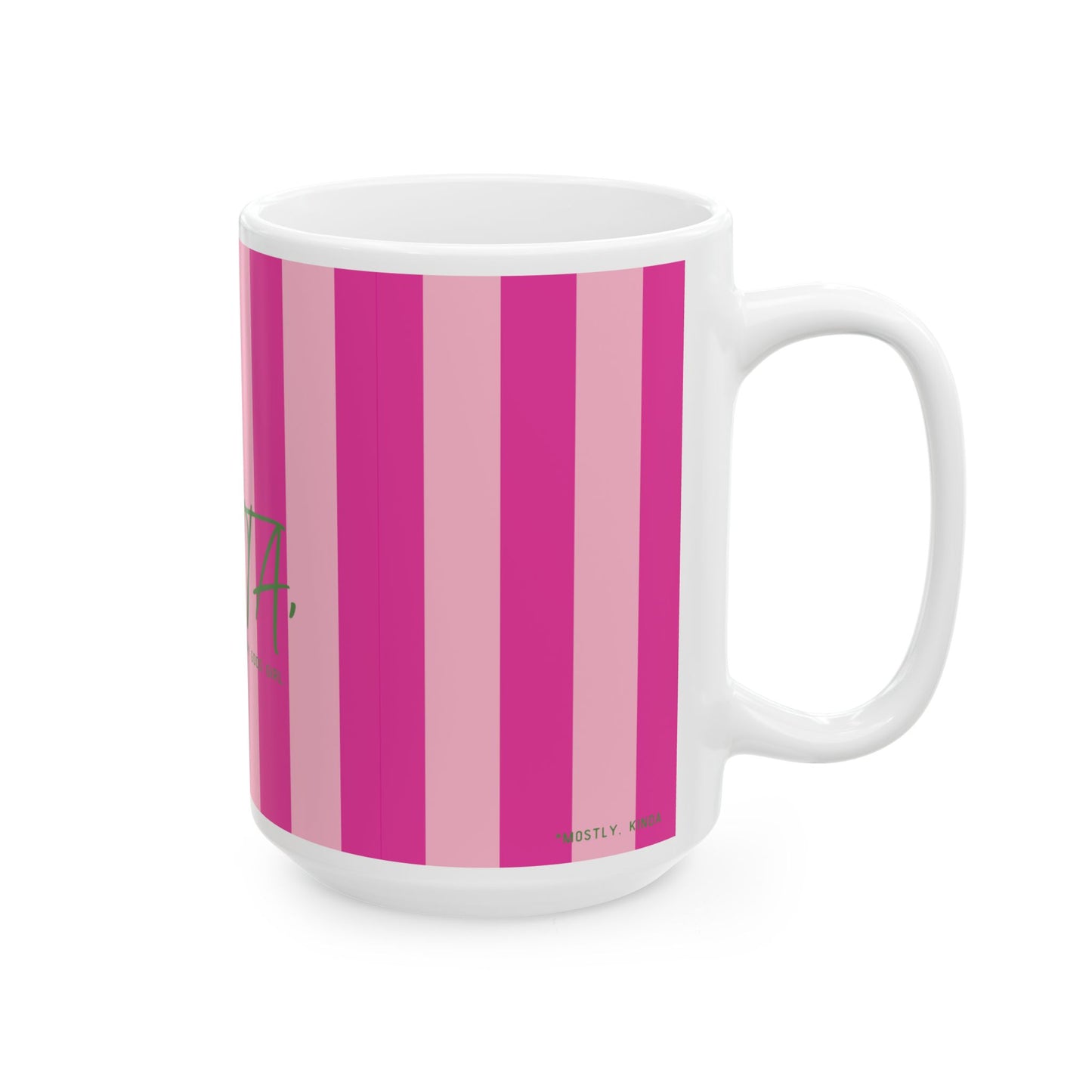 Dear Santa Playful Pink Cup, Preppy Girls