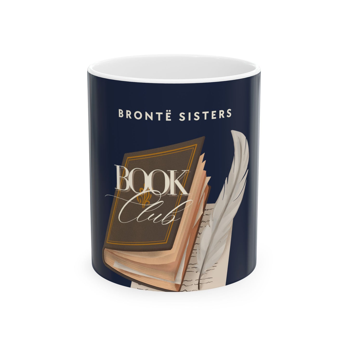 Bronte Sisters Book Club Mug, Female Authors