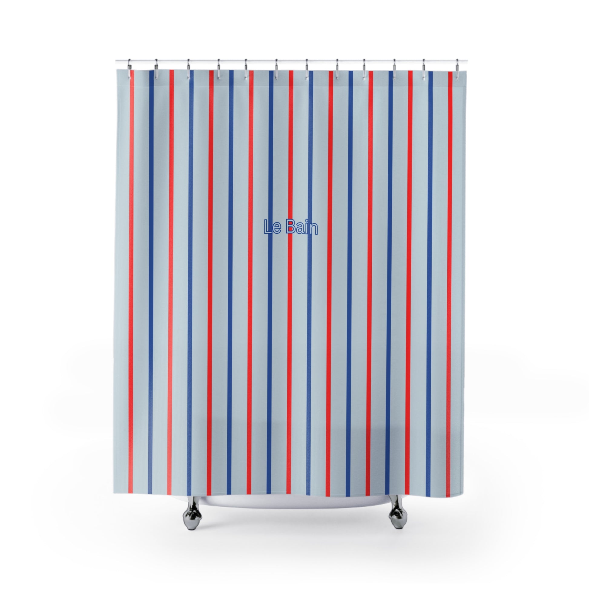 Coastal Blue 'Le Bain' Shower Curtain