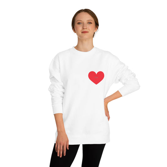 Heart Emoji Crew Neck Luxe Sweatshirt