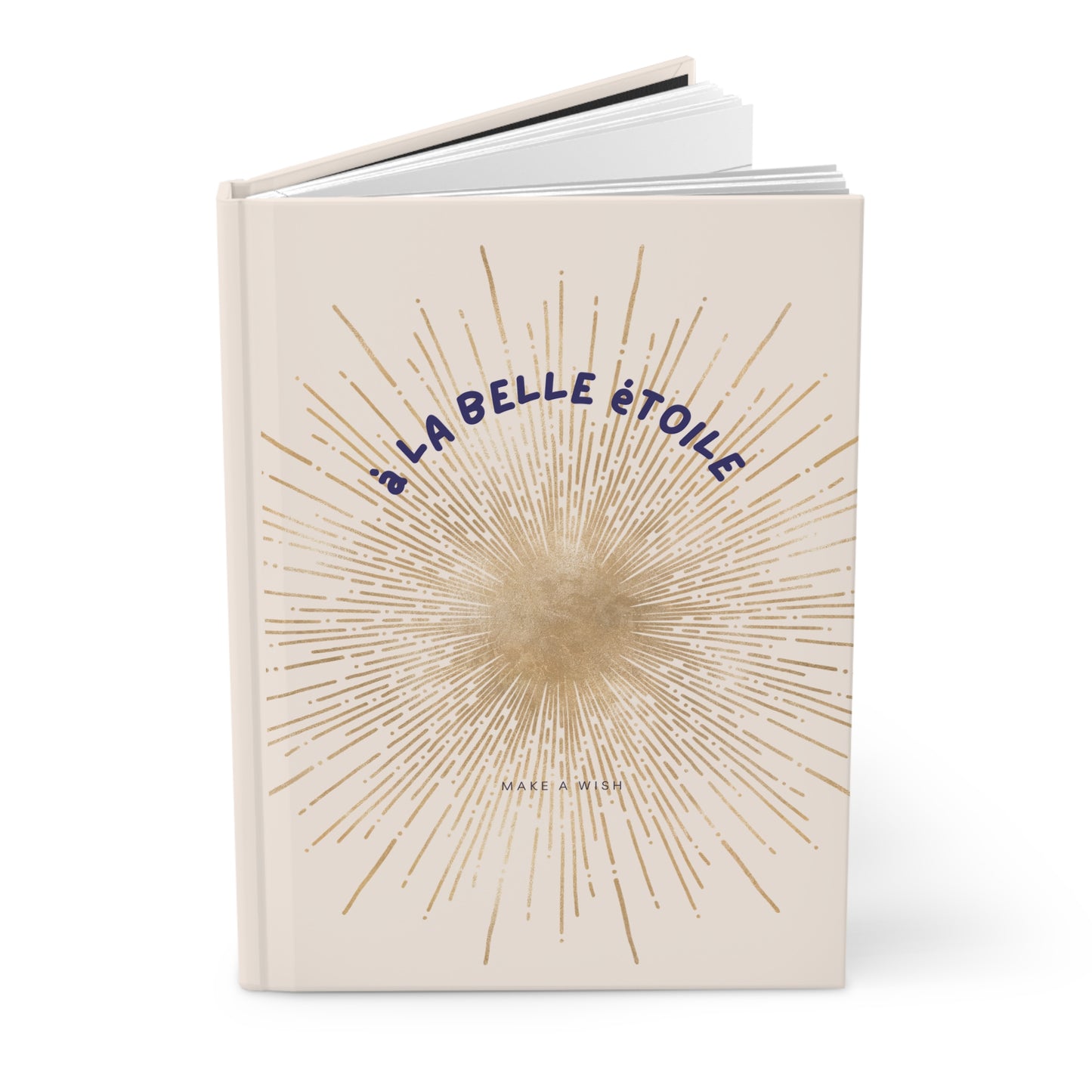 "A la belle etoile" Hardcover Wish Journal | Pretty Journal