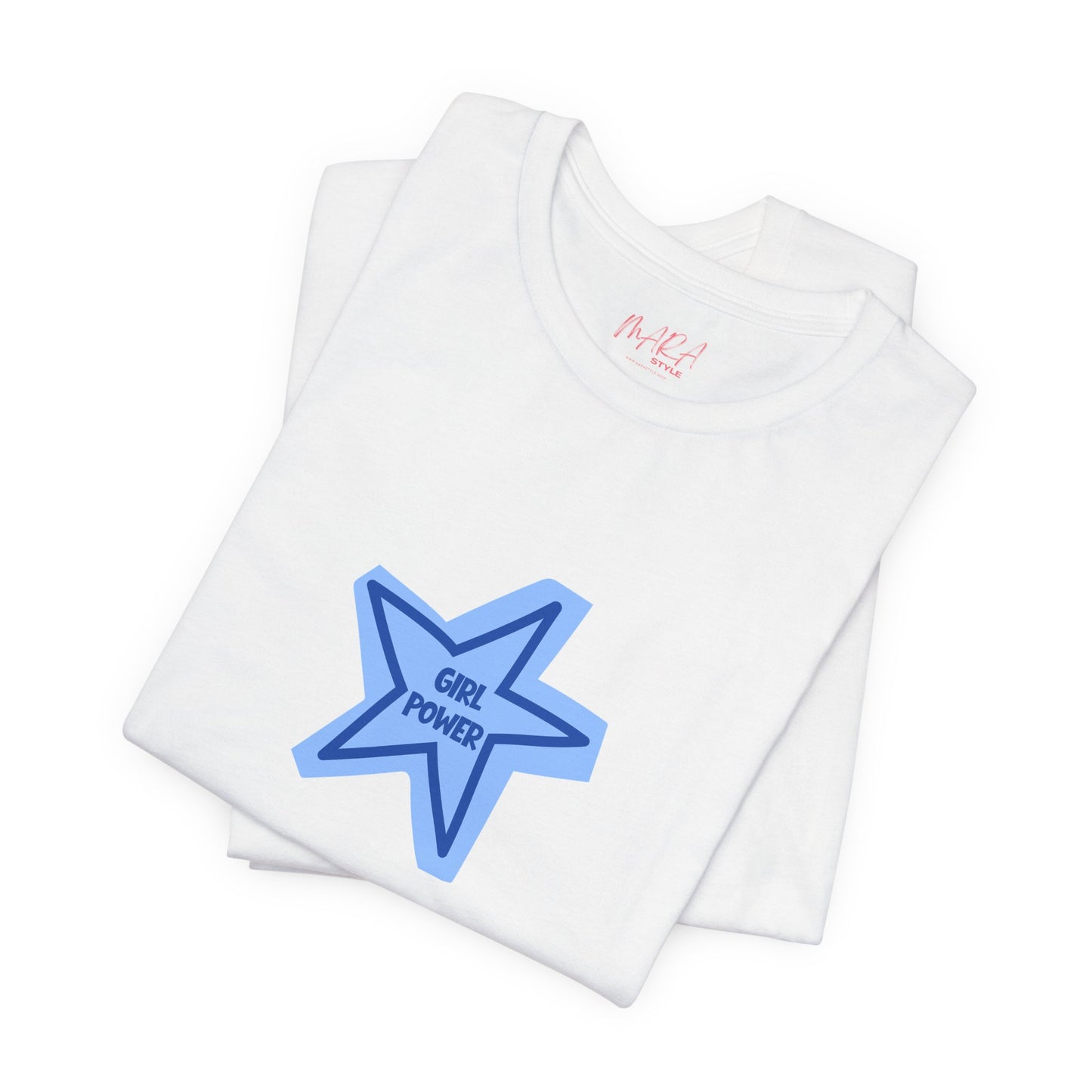 Girl Power Cotton Tee, Feminist Top