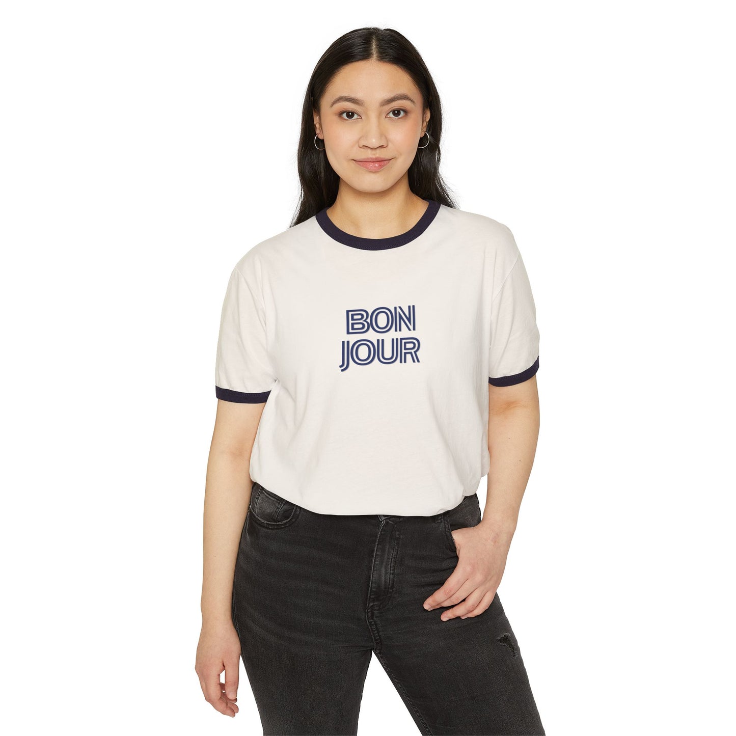  BonJour French Ringer Tee