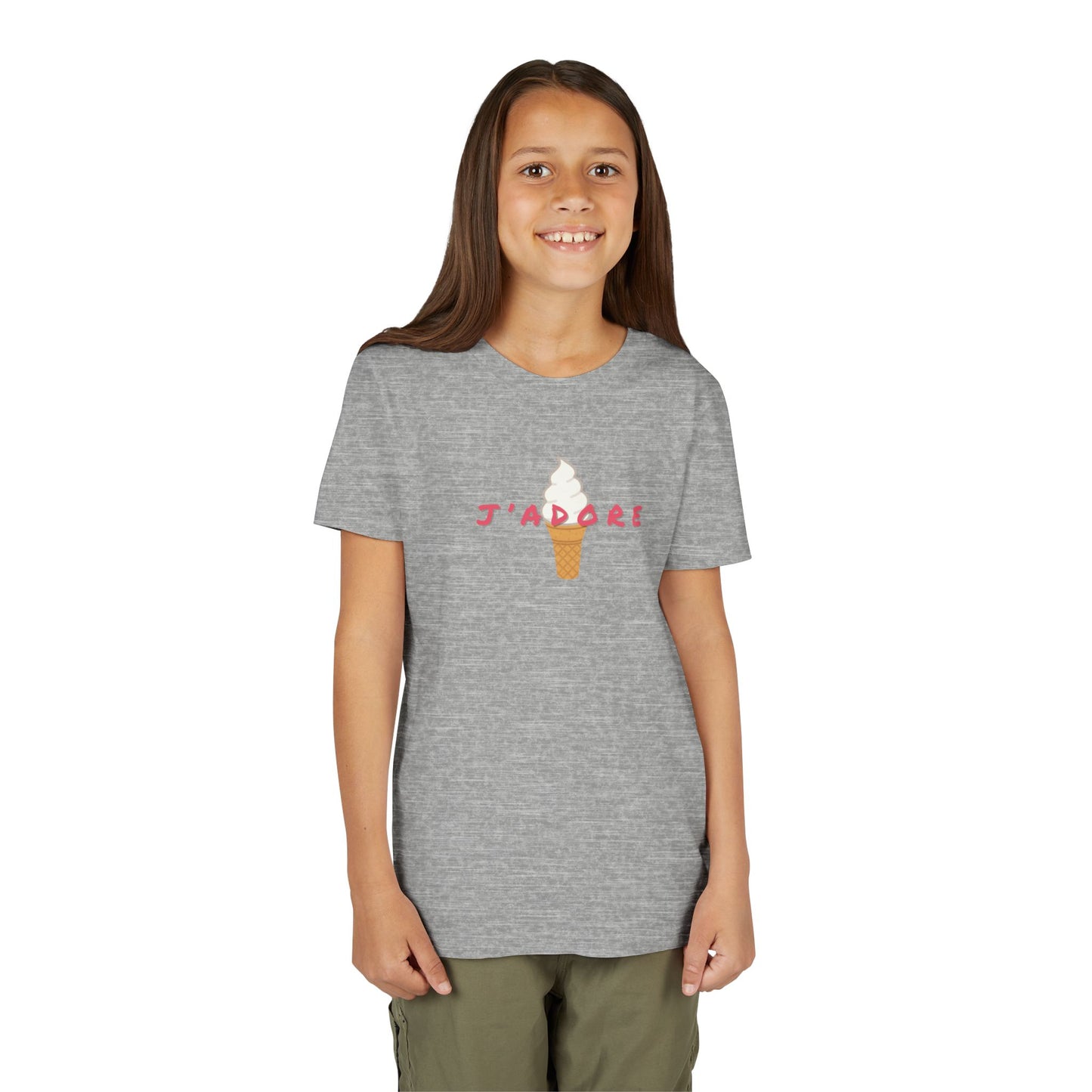J'adore Ice Cream Youth Tee, Summer Shirt