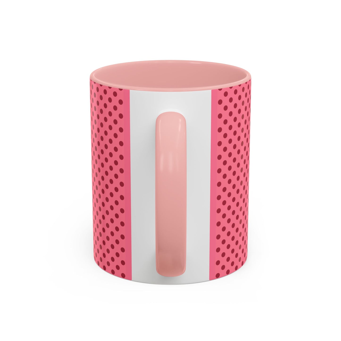 Crocodile "Be Weird & Wonderful" Coffee Mug – Playful Pink Polka Dot Accent Mug