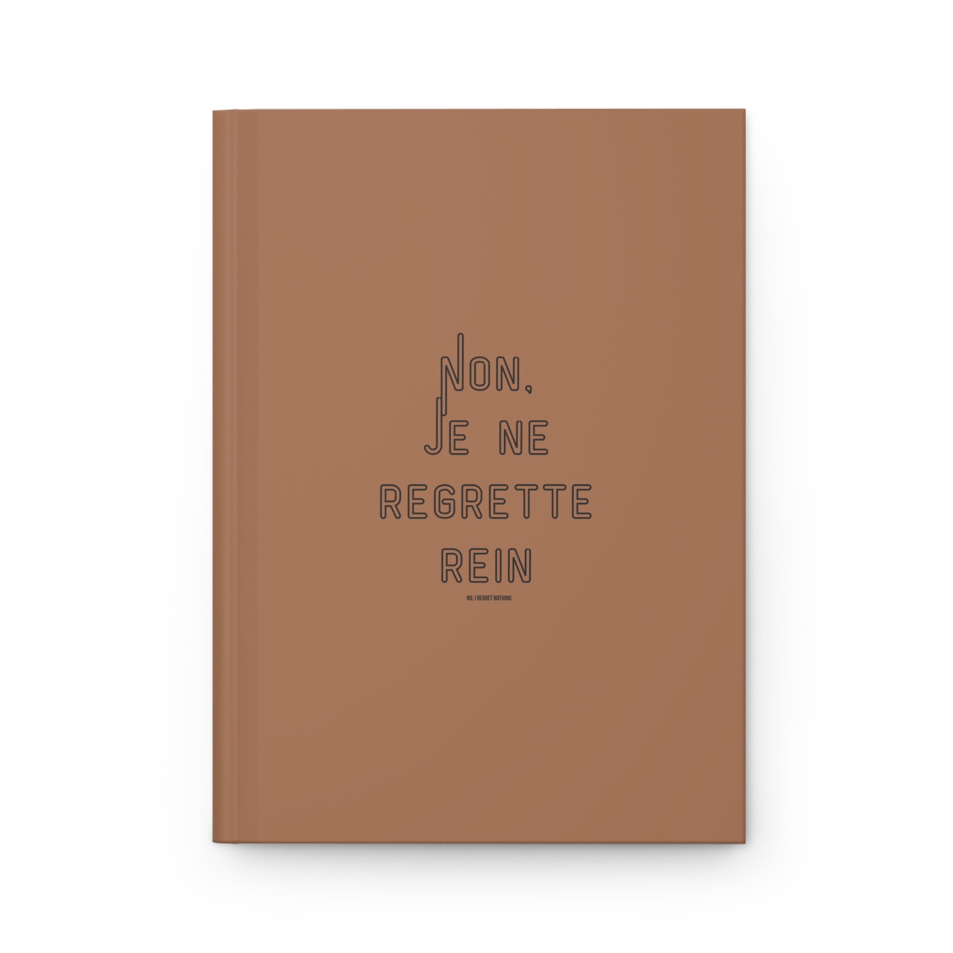 Stylish Journal - No regrets Diary 