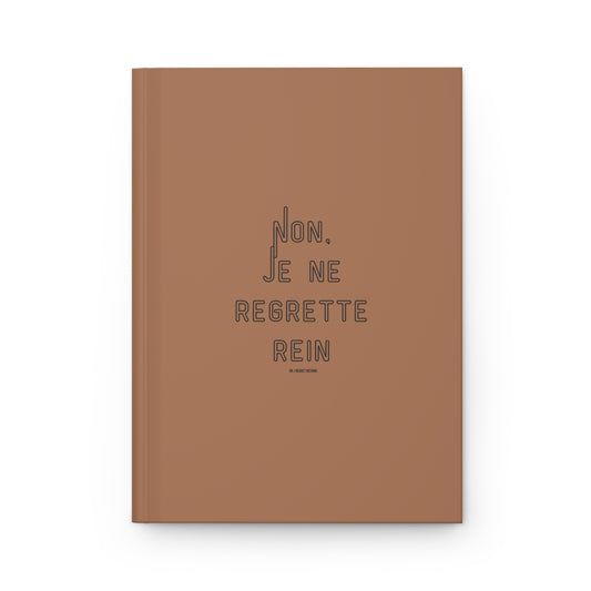 Stylish Journal - No regrets Diary 