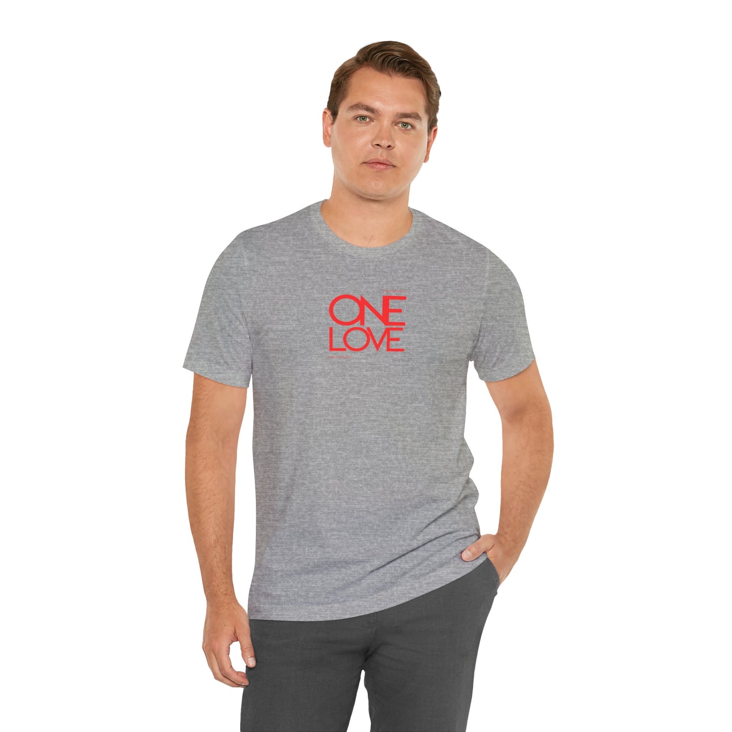 One Love Tee, PEACE ON EARTH  Holiday Shirt