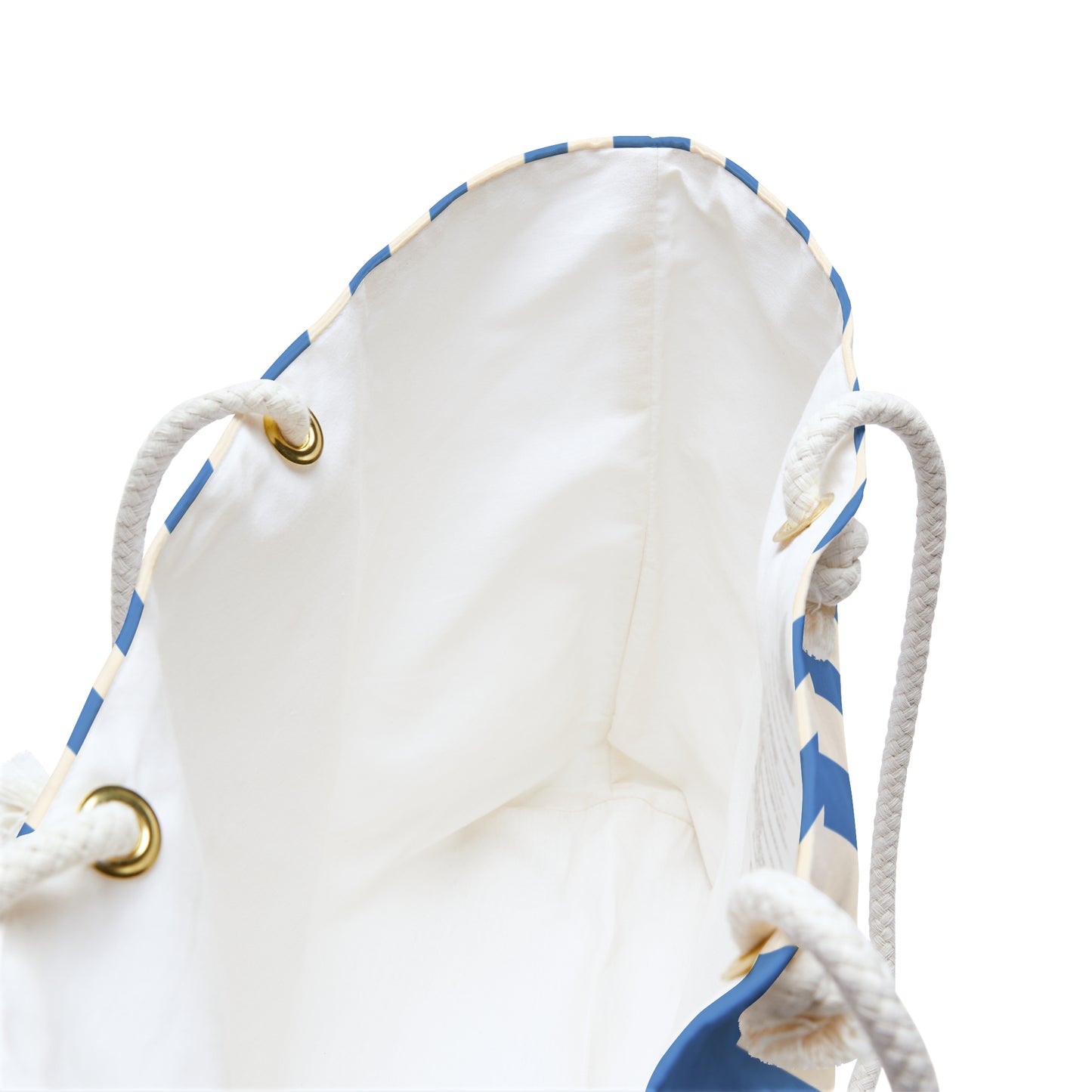 Cabana Stripped Oversized Pool Bag, Cool Blue
