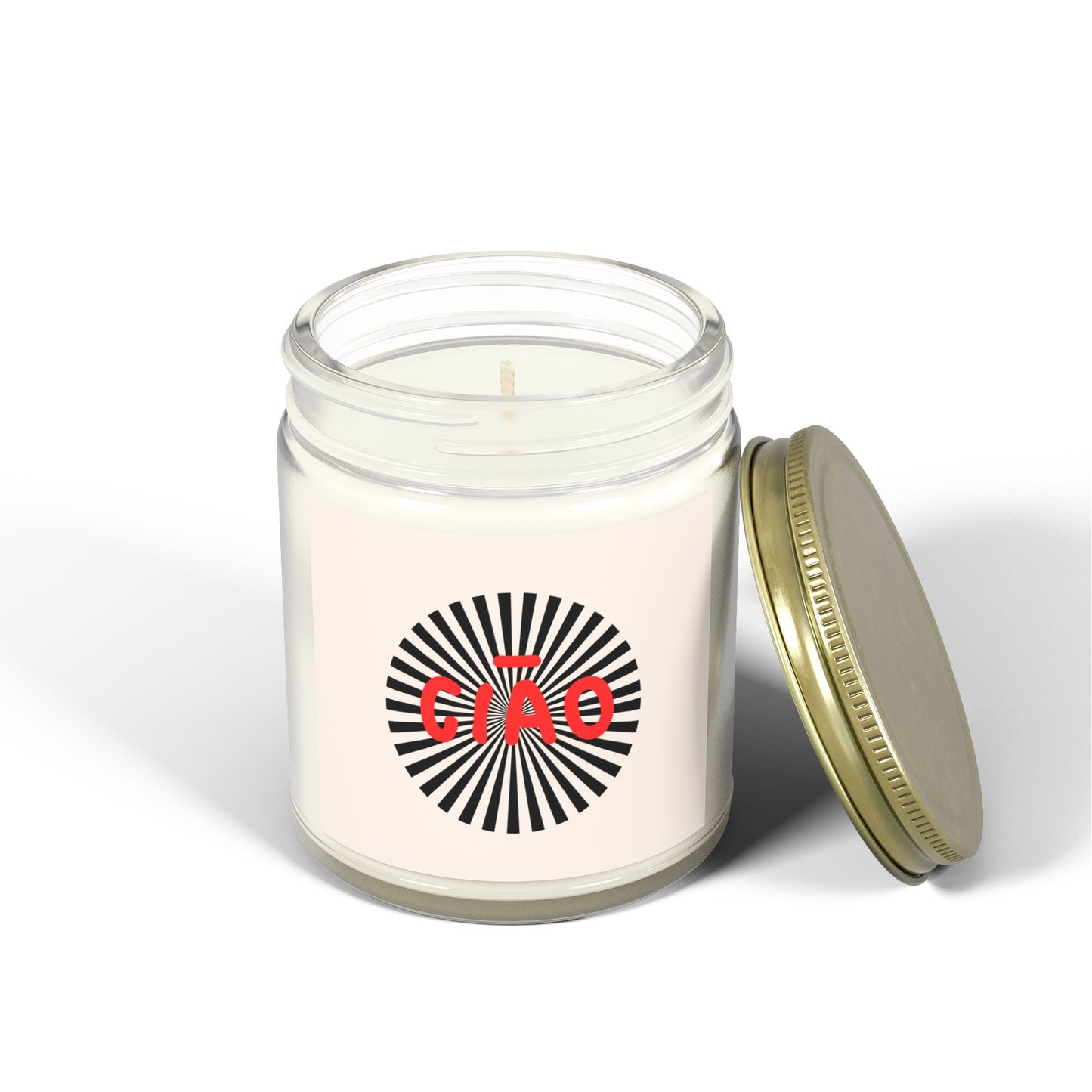 Graphic CIAO Scented Candle, Housewarming Gift