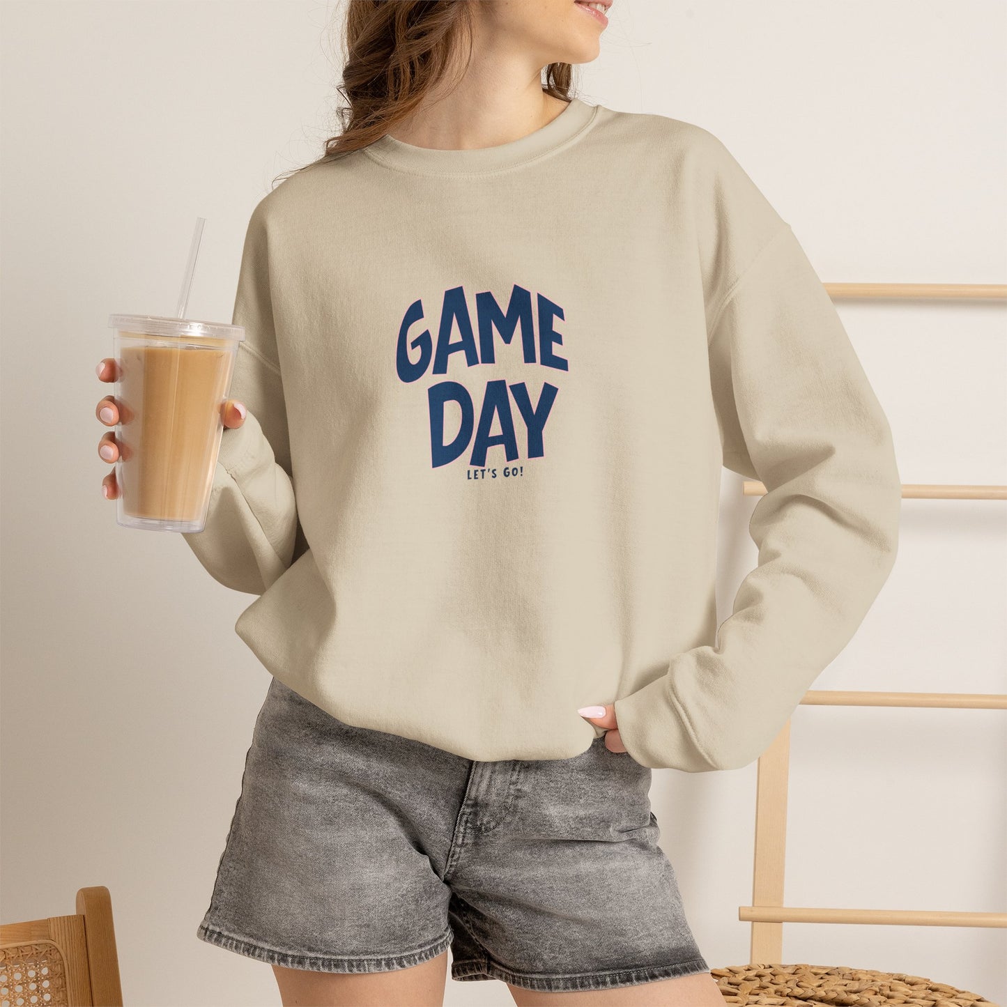 Ladies Game Day Crewneck Sweatshirt