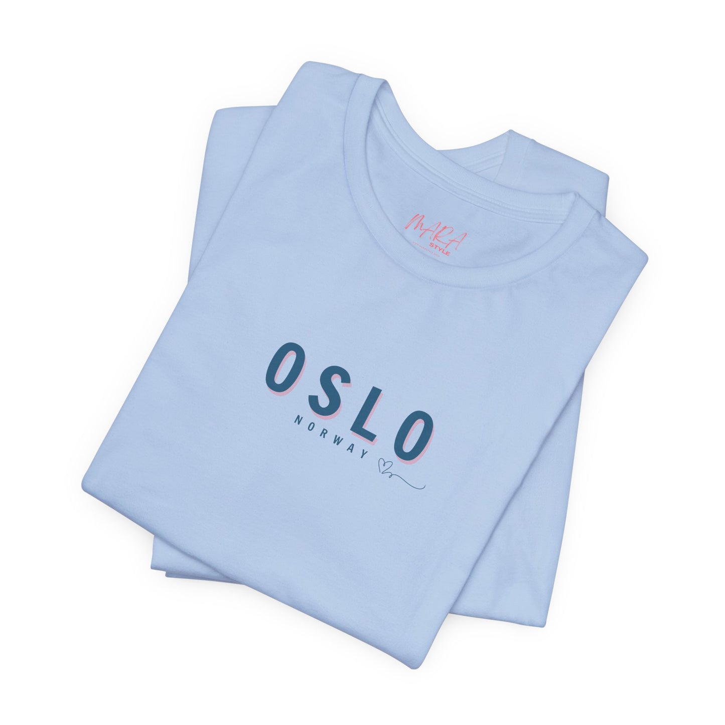 OSLO Minimalist Unisex Tee - Global Nomad Collection