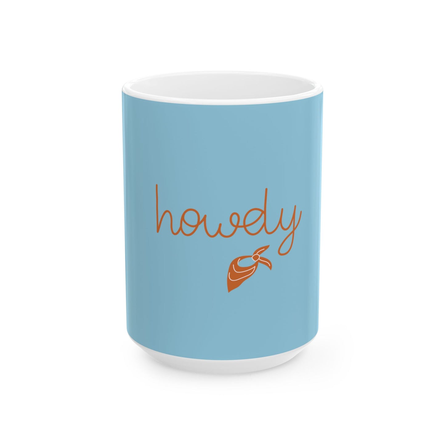 Howdy Coffee Mug - Coastal Cowgirl style 